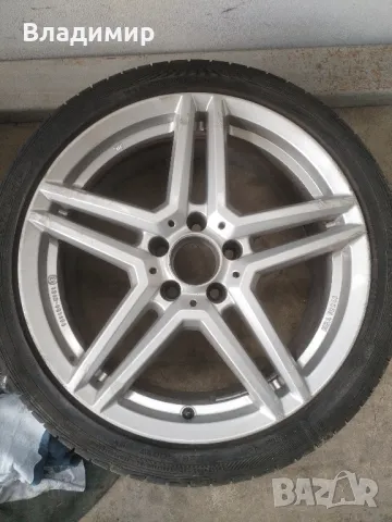 Джанти 18 цола 5х112 7,5j ET44 ф66,6mm, снимка 2 - Гуми и джанти - 49337890
