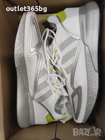 Adidas - ZX 2K Boost Shoes - White Оригинал Код 236, снимка 2 - Маратонки - 36381674