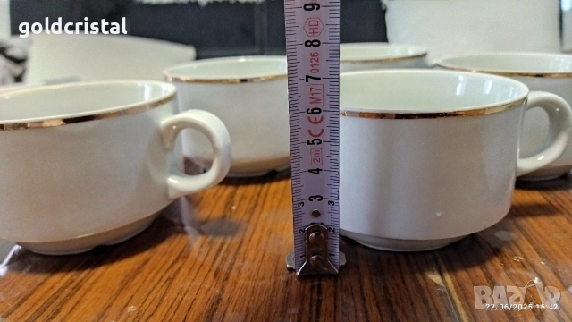 Стар български порцелан чаени чаши, снимка 6 - Антикварни и старинни предмети - 52935843