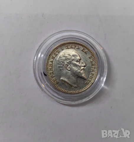 50 стотинки 1910 година Отлична, снимка 3 - Нумизматика и бонистика - 51285112