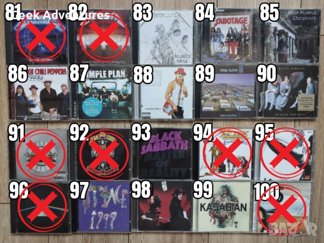Rock/Punk Metal Music Albums CDs Оригинални Рок Пънк Музикални Дискове, снимка 6 - CD дискове - 46680866