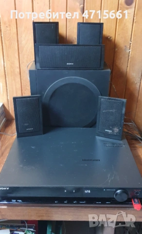 Sony 5.1 домашно кино комплект ресивър с колони, снимка 2 - Ресийвъри, усилватели, смесителни пултове - 53181371