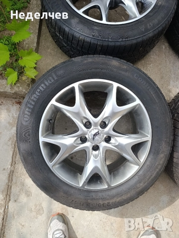 AEZ 5x112 ET35 8jx17 Цола , снимка 4 - Гуми и джанти - 51706043