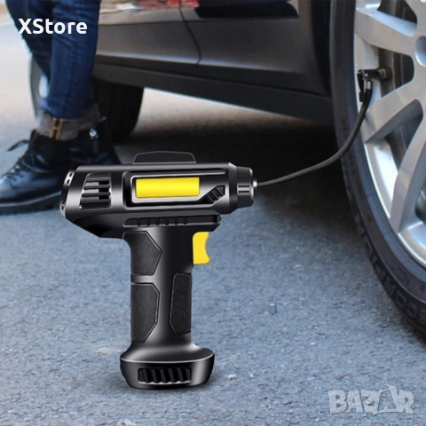 Безжичен дигитален компресор за автомобил, снимка 2 - Аксесоари и консумативи - 52458114