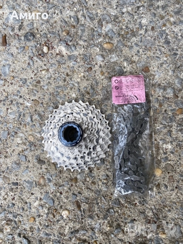 Касета и верига  Ultegra dura ace, снимка 2 - Велосипеди - 51488851