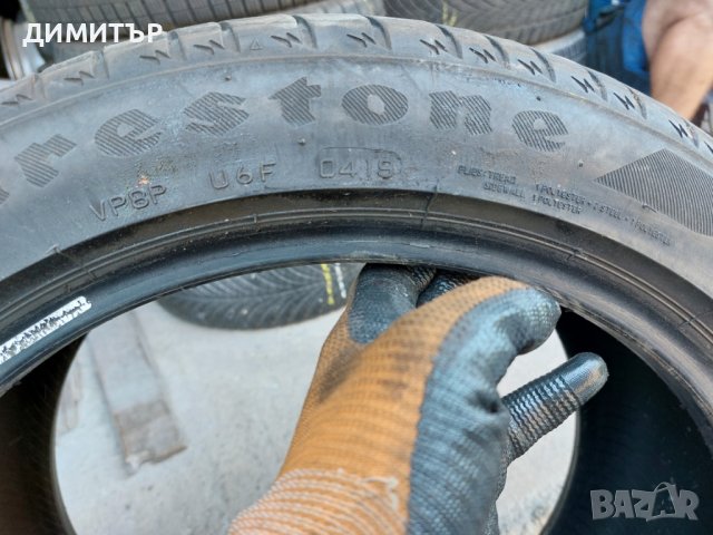 2БР. ЛЕТНИ  FIRESTONE 235 45 17  DOT 0419, снимка 7 - Гуми и джанти - 37644184