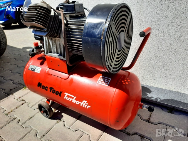 Двуцилиндров компресор трифазен, снимка 3 - Компресори - 54175153