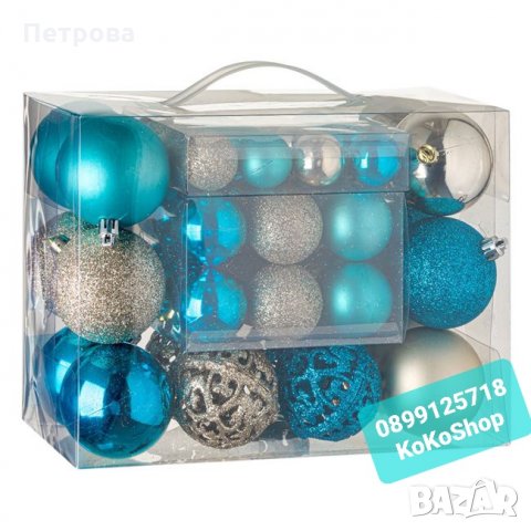 Елха/Изкуствена коледна елха/Елха с шишарки и бели връхчета , снимка 15 - Декорация за дома - 30819358