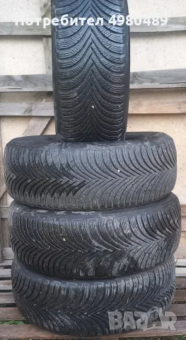 4 броя зимни гуми 215 60 16 марка MICHELIN дот20 7мм грайфер перфектни 
