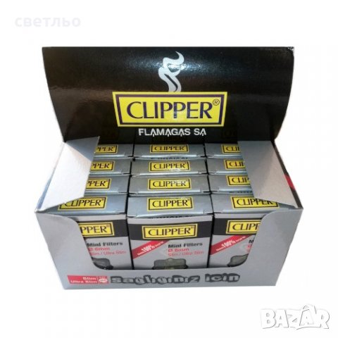 Пластмасови филтри за тънки цигари slim и ultra slim Clipper!, снимка 1 - Други - 28055001
