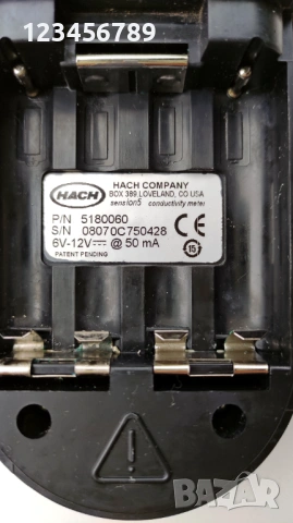 Hach Sension5 - EC Метър - електропроводимост, снимка 6 - Други инструменти - 54015039