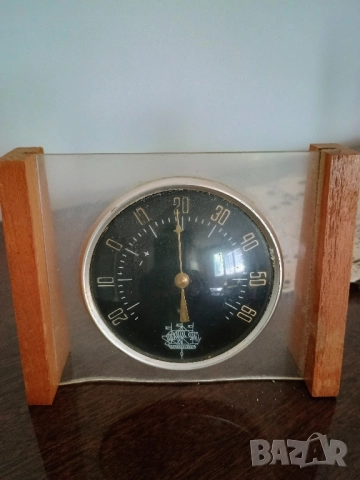 Термометър, стаен с дървена рамка, снимка 2 - Антикварни и старинни предмети - 52055480
