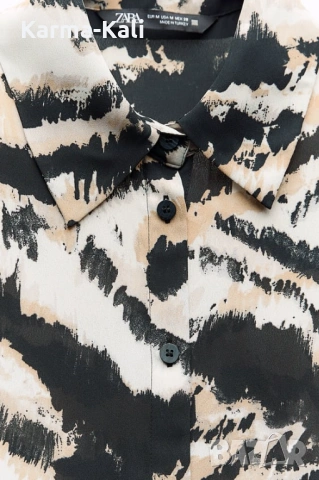 риза ZARA за дама XS-S , снимка 5 - Ризи - 54317507