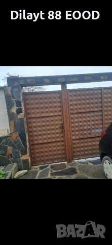 двукрилна гаражна врата и входна врата, снимка 2 - Входни врати - 51597452