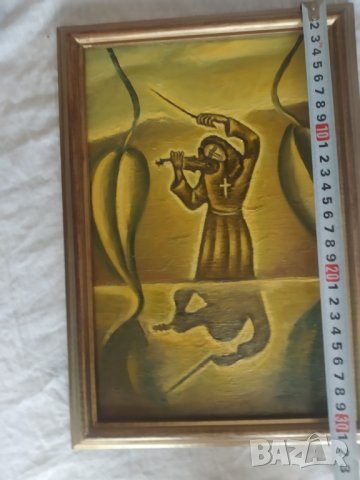 картина-музикант, снимка 2 - Картини - 34107862