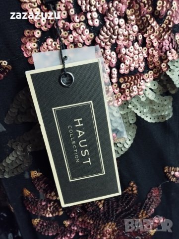 H A U S T collection черна дамска официална рокля , снимка 3 - Рокли - 38566518