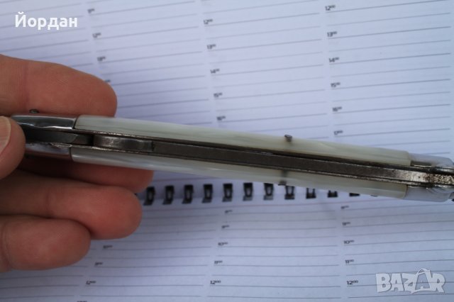 Европейска ножка със седефени чирени , снимка 8 - Антикварни и старинни предмети - 40629058