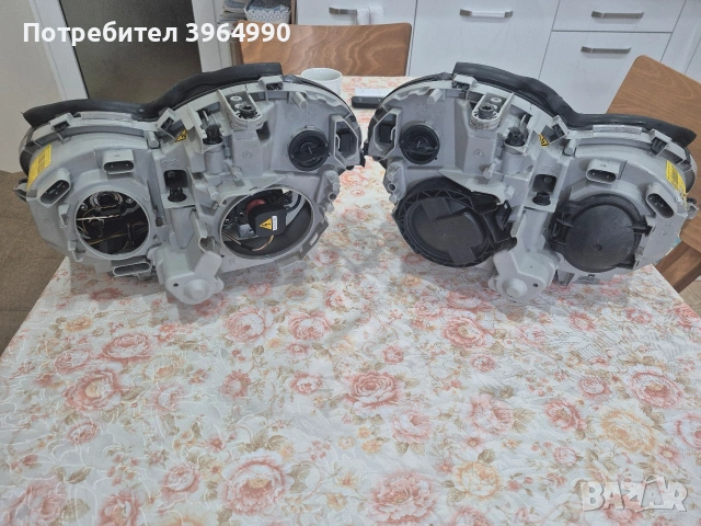 Кристални Оригинални КСЕНОНОВИ фарове BOSCH за Мерцедес С клас W203 , снимка 5 - Части - 53905530