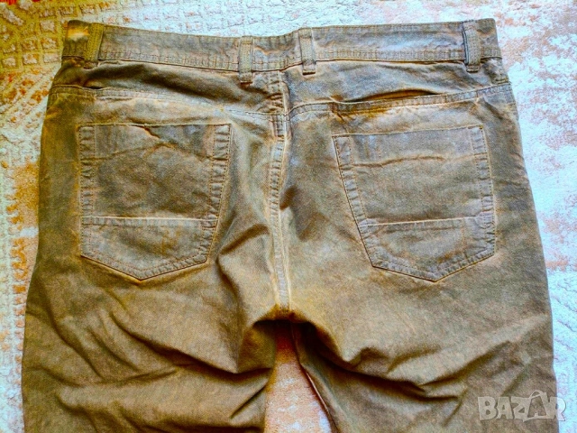 Италиански дънки Alcott 53, слим, № 36 (L), шоколадов цвят , снимка 3 - Дънки - 53128034