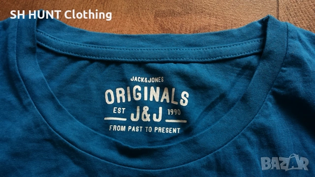 Jack & Jones Mens T-Shirt размер L-XL мъжка тениска 38-36, снимка 4 - Тениски - 53297641