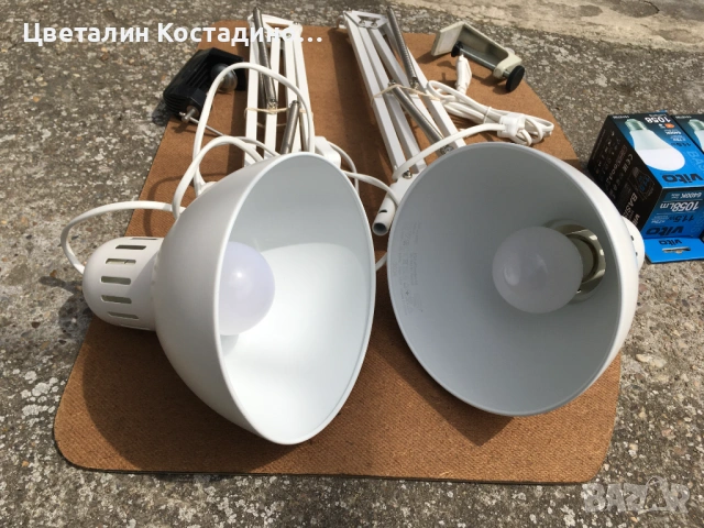 две работни , разтегателни лампи "Ikea", снимка 4 - Други инструменти - 54179424