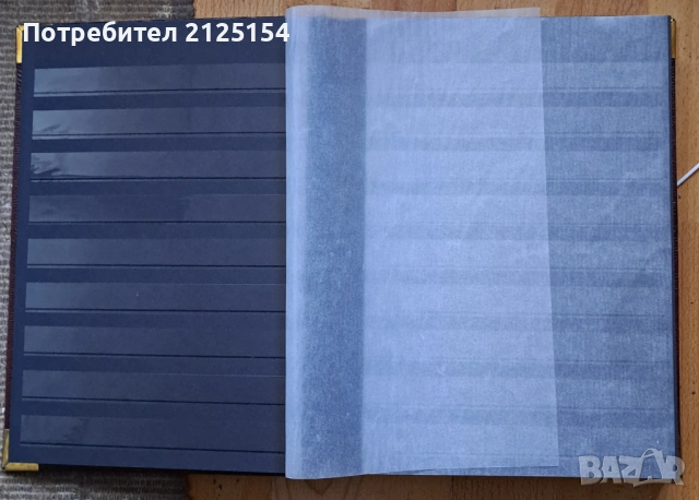 Немски албум за марка Leuchtturm LUX ,А4, 32 листа / 64 страници., снимка 3 - Филателия - 45354907