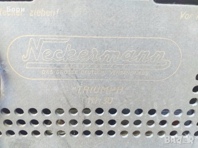 Neckermann Triumph 3-D super 111/30 , снимка 12 - Радиокасетофони, транзистори - 30481820