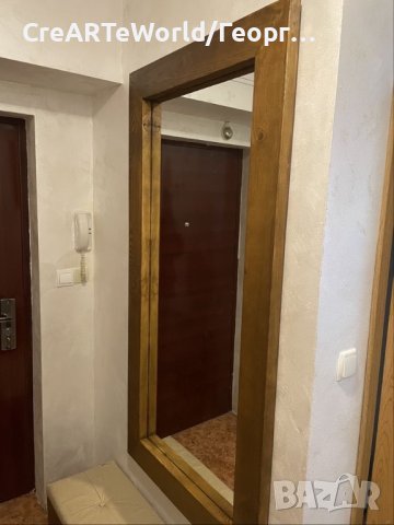 Огледало Рустик стил огледало за коридор,баня,стена ГИГАНТСКО ОГЛЕДАЛО, снимка 13 - Огледала - 32127926