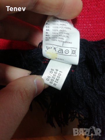 AC Milan 2005 Adidas оригинален шал Милан Адидас , снимка 3 - Футбол - 44167811