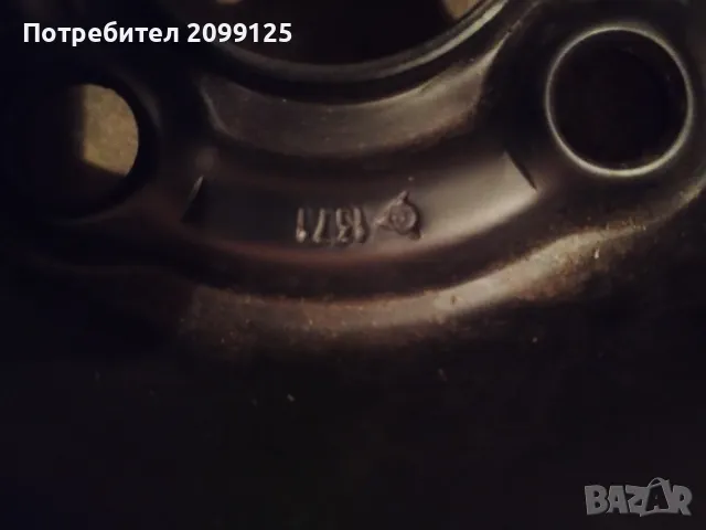 Джанта с гума 5.5J, R13, 4x100, снимка 5 - Гуми и джанти - 47641047