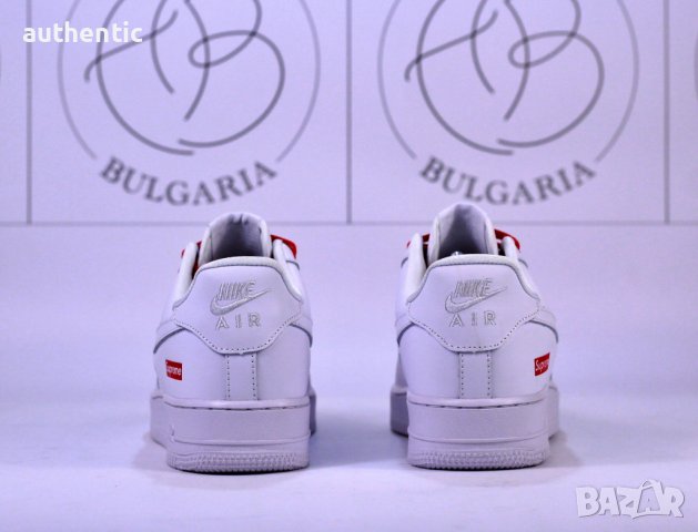 Nike Air Force 1 Supreme Мъжки Дамски Маратонки, снимка 10 - Маратонки - 34960978