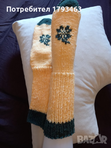 Ръчно плетени дамски чорапи  размер 40