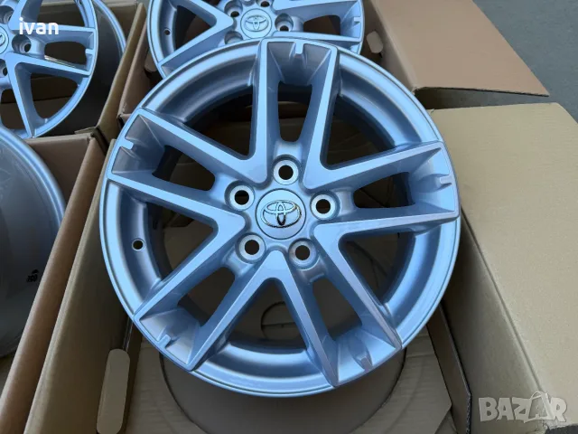 4бр. чисто нови оригинални алуминиеви джанти TOYOTA 16'' 5x114.3 , централен отвор 60.1 , ET45, 6.5J, снимка 8 - Гуми и джанти - 43472555