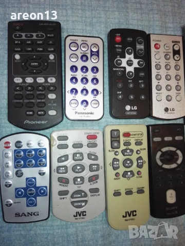 Sony/PIONEER/LG/JVC/Panasonic дистанционни