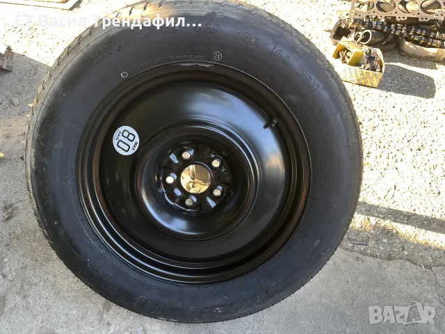 Неизползвана резервна гума тип патерица за NISSAN MURANO Z51, снимка 2 - Гуми и джанти - 56015037