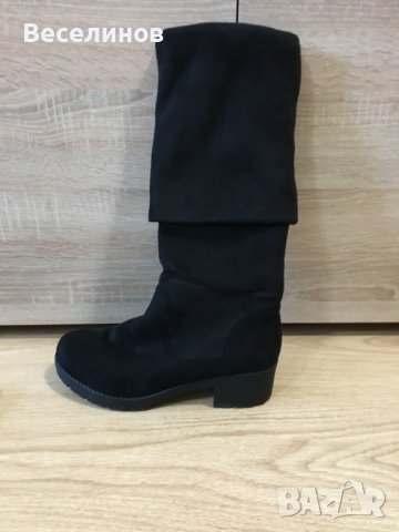 Удобни дамски ботуши тип чизми, снимка 5 - Дамски ботуши - 38826074