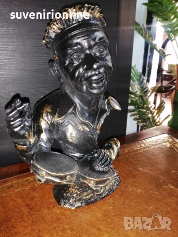 Декоративна статуетка музикант, снимка 3 - Статуетки - 39174578