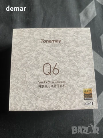 TONEMAY Q6 Отворени слушалки с щипка, LDAC Hi-Res безжично аудио, снимка 8 - Безжични слушалки - 51338323