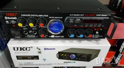 Аудио усилвател / Домашен усилвател / Караоке, Модел: BT-339A, снимка 2 - Ресийвъри, усилватели, смесителни пултове - 43831910