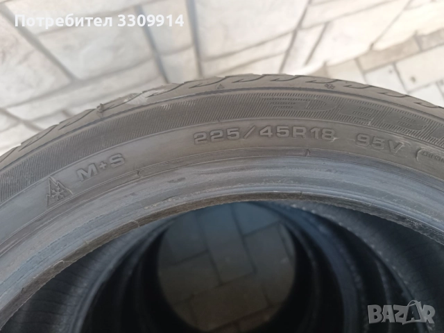 Зимни гуми 4 бр. DEBICA FRIGO  225/45 R18, снимка 4 - Гуми и джанти - 52232845