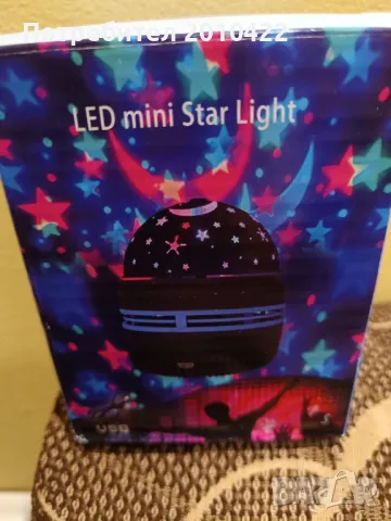 Led мини нощна лампа с USB, нова