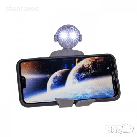 Лампа за четене - огъващо се човече, снимка 3 - Настолни лампи - 36601446