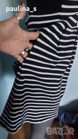 Памучна рокля с гол гръб , снимка 8 - Рокли - 52387084