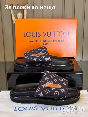 Louis Vuitton Дамски Чехли Луис Витон - 3 Налични Цвята Код E312, снимка 7 - Чехли - 50416715