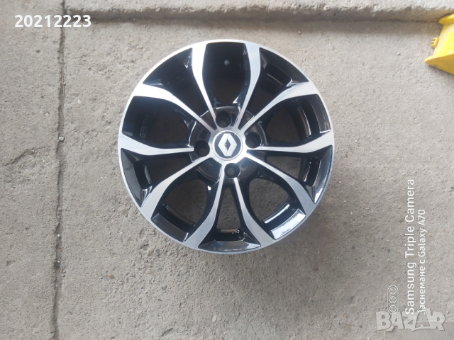 1 брой алуминиева джанта за Renault Lodgy,Logan,Symbol,Sandero,Dokker 15, снимка 2 - Гуми и джанти - 44686155