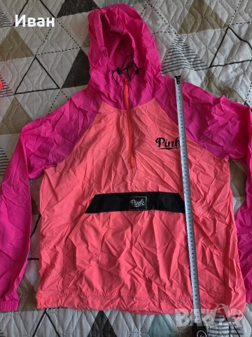 Ветровка pink victoria secret, снимка 3 - Спортни екипи - 54235794