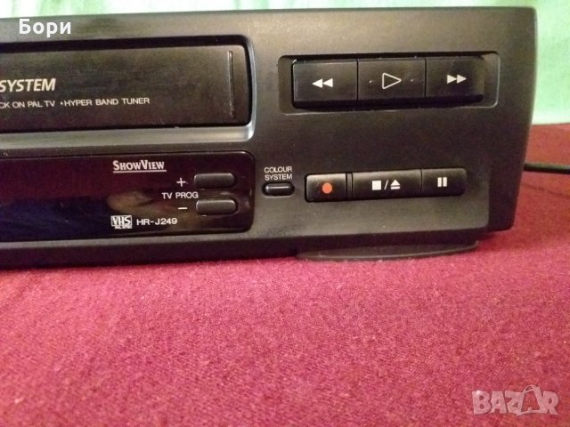 JVC VHS Видео, снимка 4 - Плейъри, домашно кино, прожектори - 34289468