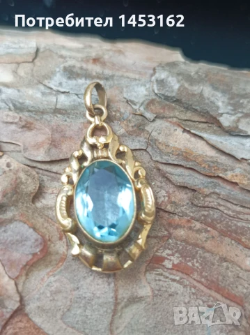 Старинна висулка с кристал