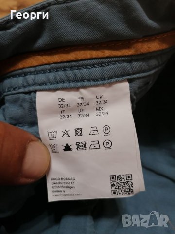 Мъжки панталон Hugo Boss Organic , снимка 7 - Панталони - 37622838