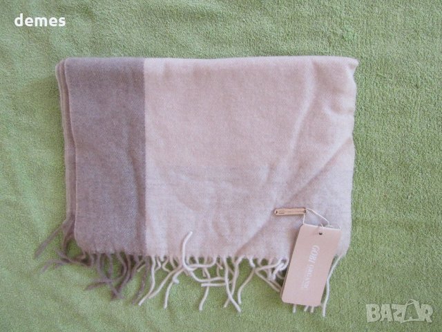 Нов кашмирен шал  GOBI-органичен кашмир, Монголия, снимка 2 - Шалове - 34036303